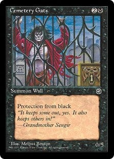 Cemetery Gate [Person] (HML-C)