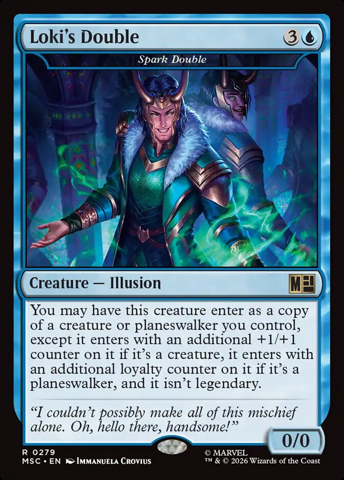 Loki's Double - Spark Double [ #0279 Surge Foil ] (MSC-R)