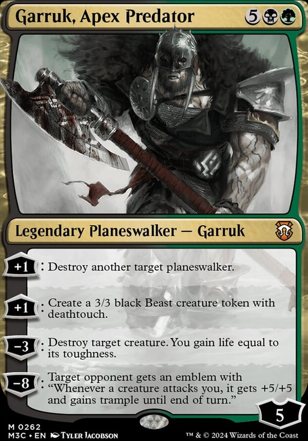 Garruk, Apex Predator [#0262] (M3C-M)