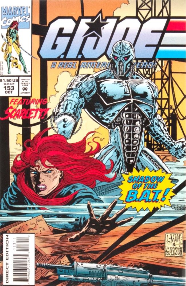 G.I. Joe: A Real American Hero (1982 Series) #153 (9.4) Low Production Run