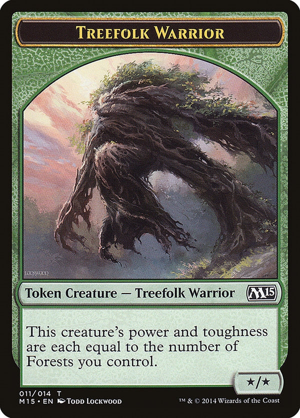 Treefolk Warrior (M15-T)