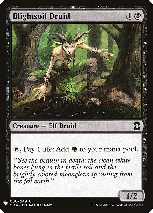 Blightsoil Druid [Mystery Booster #0579] (EMA-C)