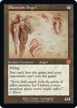 Platinum Angel [#104 Schematic] (BRR-M-FOIL)