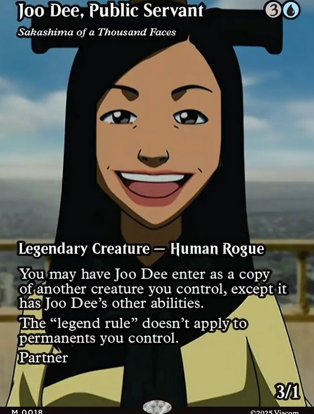 Joo Dee, Public Servant - Sakashima of a Thousand Faces [ #0018 Borderless ] (TLE-M)