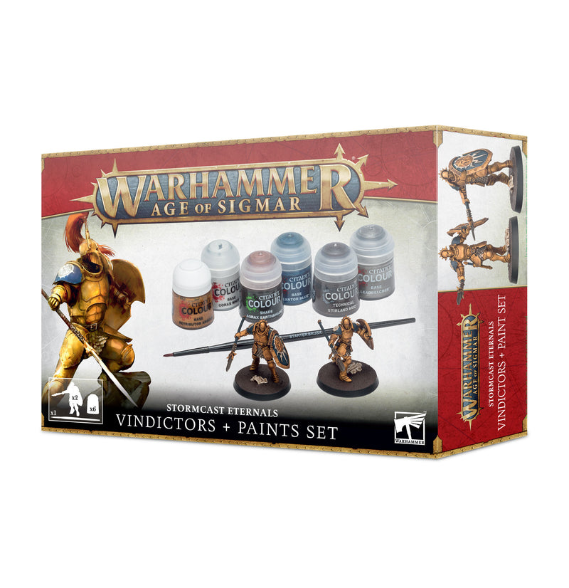 Age of Sigmar: Stormcast Eternals + Paint Set (3rd Ed)