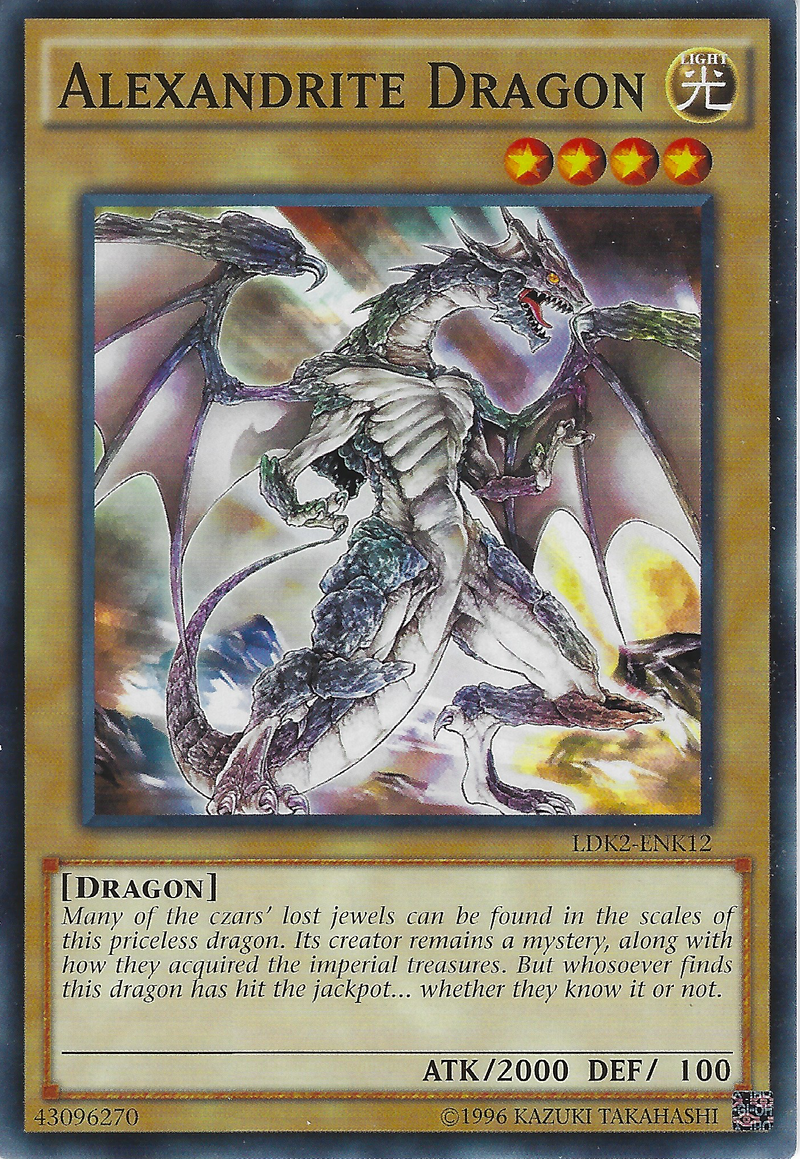 Alexandrite Dragon (LDK2-ENK12) Common - Near Mint Unlimited