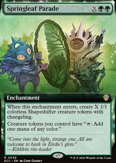 Springleaf Parade [ #0039 Extended Art ] (ECC-R)
