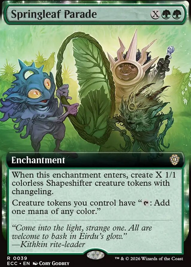 Springleaf Parade [ #0039 Extended Art ] (ECC-R)