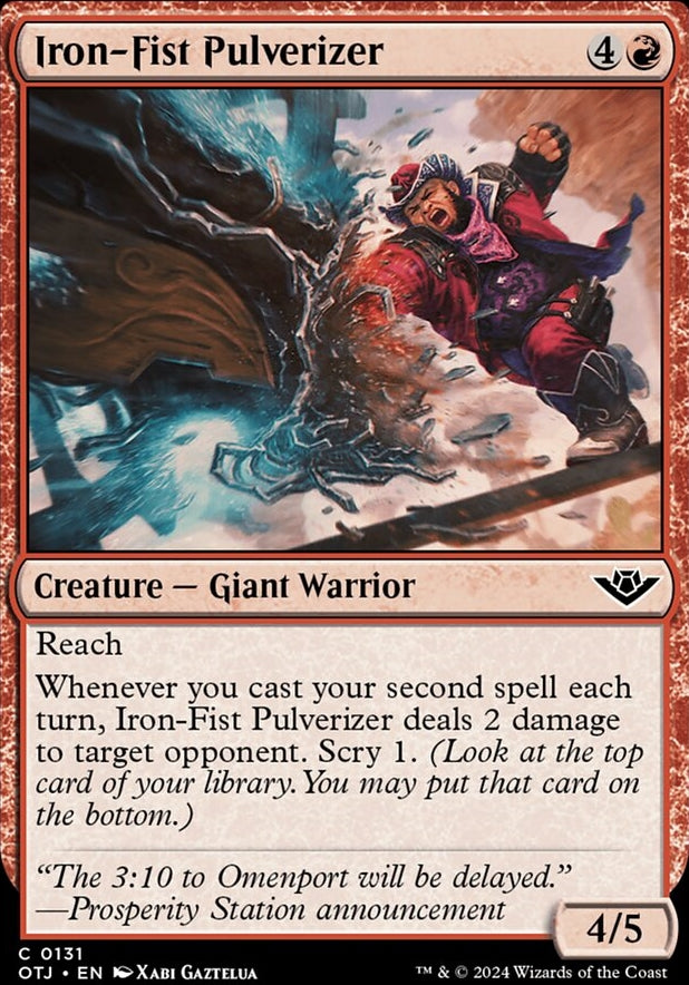 Iron-Fist Pulverizer [#0131] (OTJ-C)