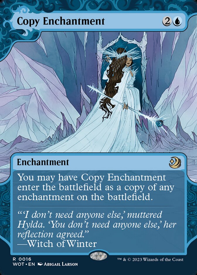 Copy Enchantment [#0016] (WOT-R-FOIL)