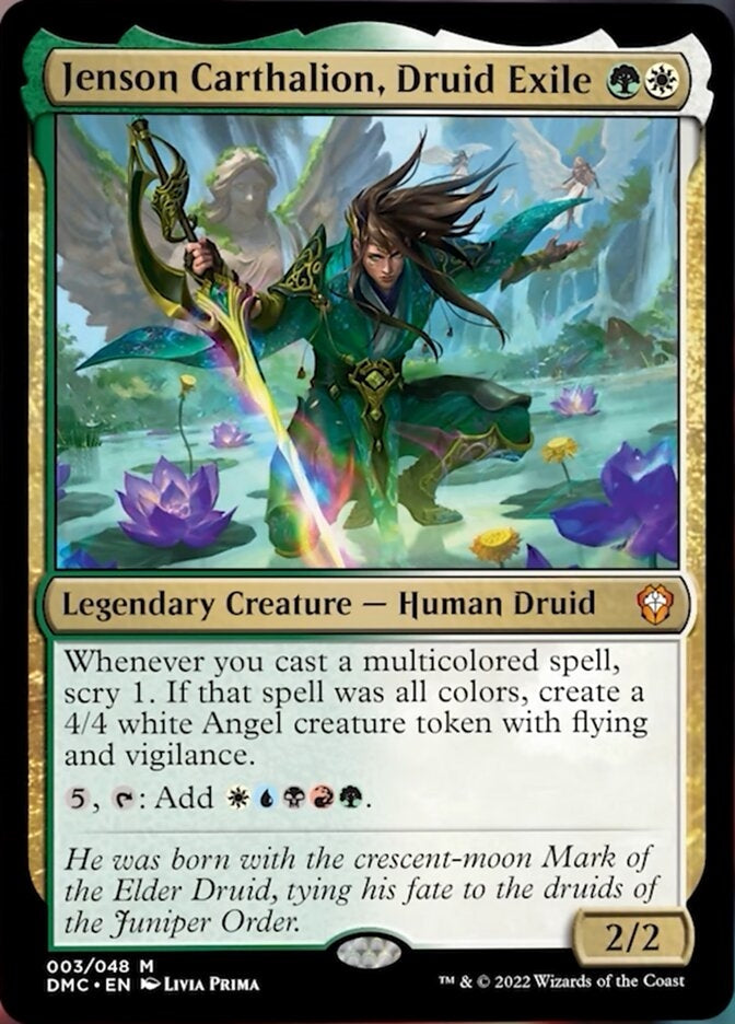 Jenson Carthalion, Druid Exile (DMC-M)