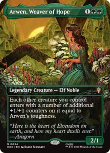 Arwen, Weaver of Hope [ #0024 Borderless ] (HOC-M)