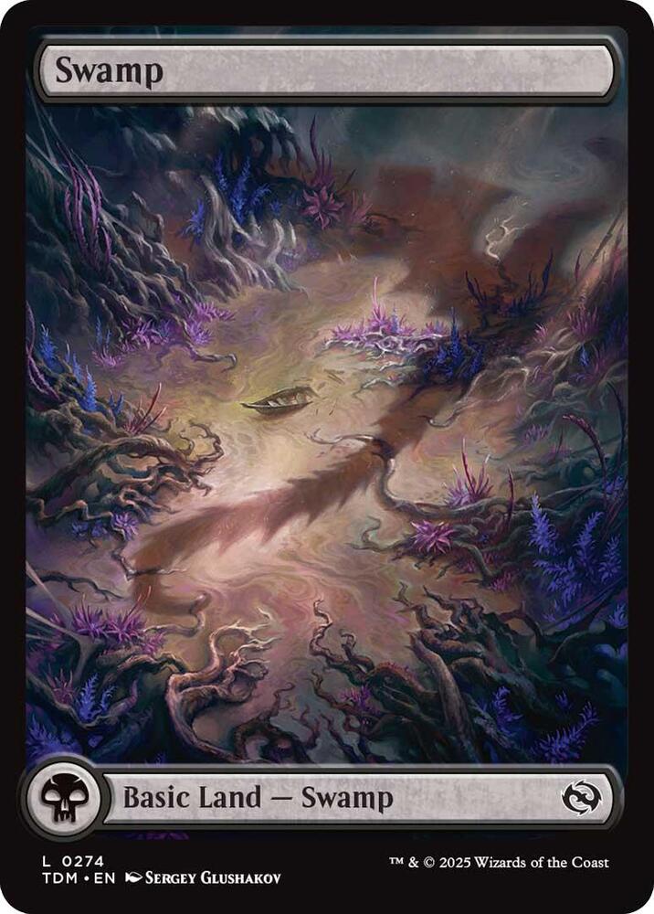Swamp [ #0274 Full Art ] (TDM-L)