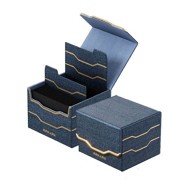 Gatherers' Tavern Domaru Deckbox: Armory Horizon 100+ Side-load -  Lazulite