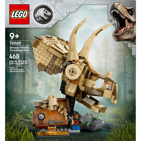 Lego: Jurassic World - Dinosaur Fossils: Triceratops Skull (76969)