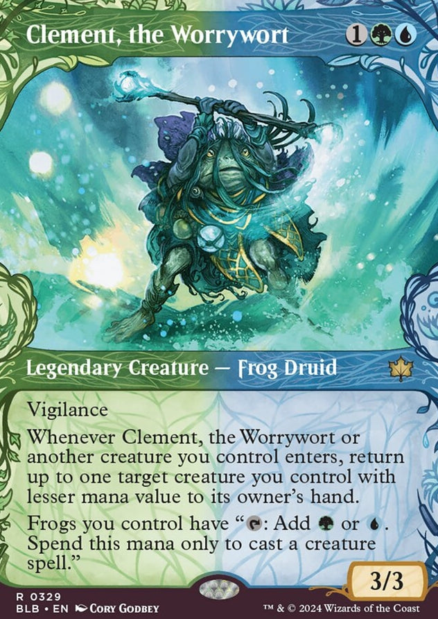Clement, the Worrywort [#0329 Showcase] (BLB-R-FOIL)