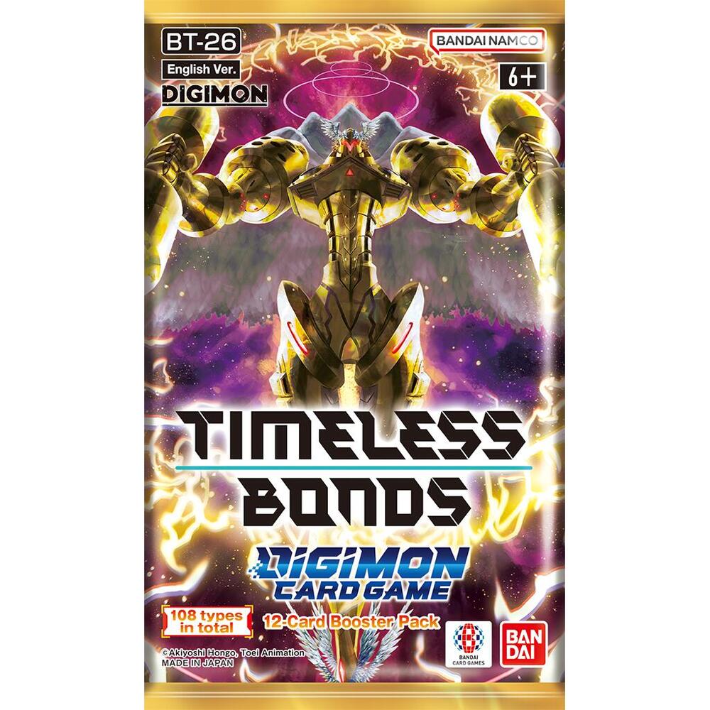 Digimon TCG: Booster 26 - Timeless Bonds Booster Pack