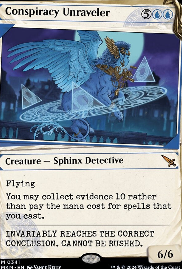 Conspiracy Unraveler [#0341 Dossier Showcase] (MKM-M)