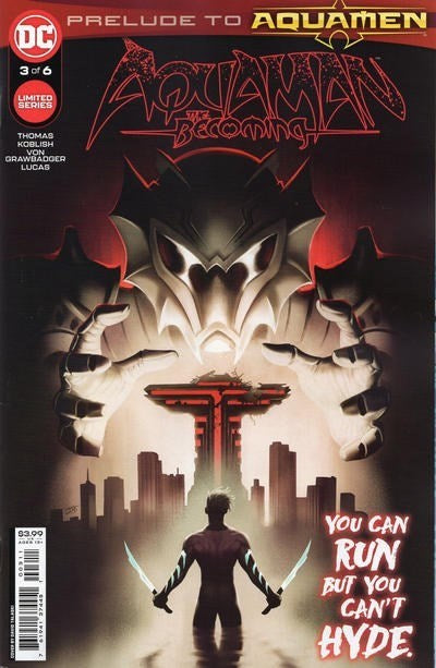 Aquaman the Becoming (2021 Series) #1-3, 5, 6 Bundle