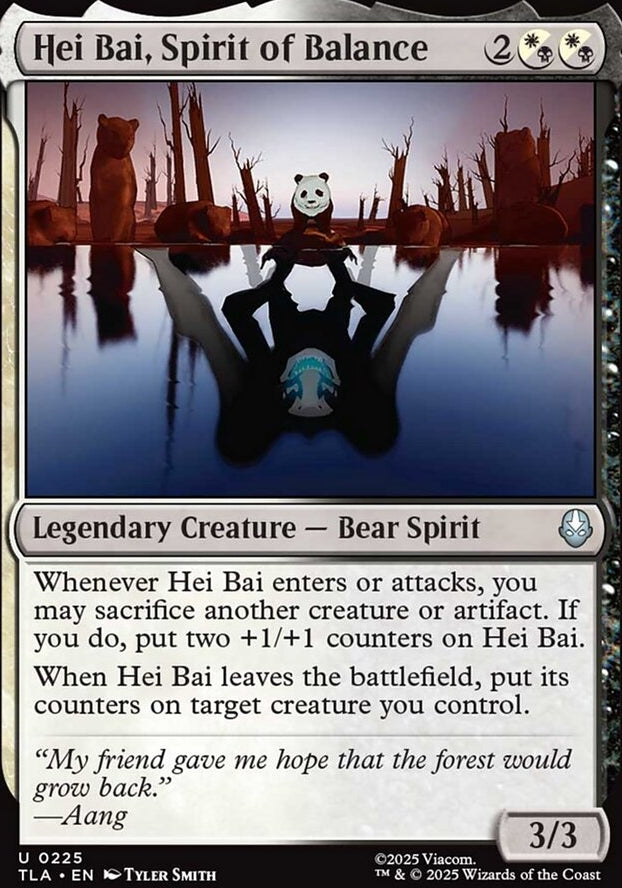 Hei Bai, Spirit of Balance [ #0225 ] (TLA-U)