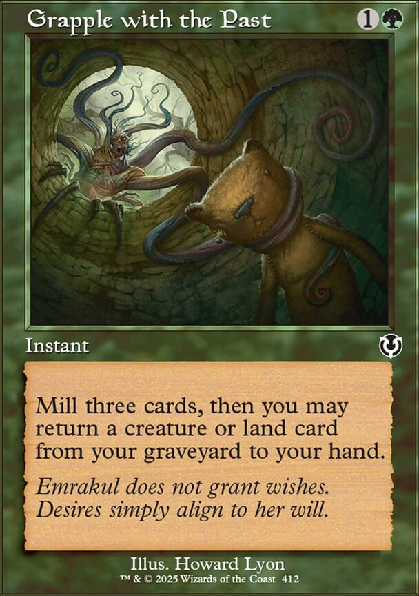 Grapple with the Past [ #0412 Retro Frame ] (INR-C)