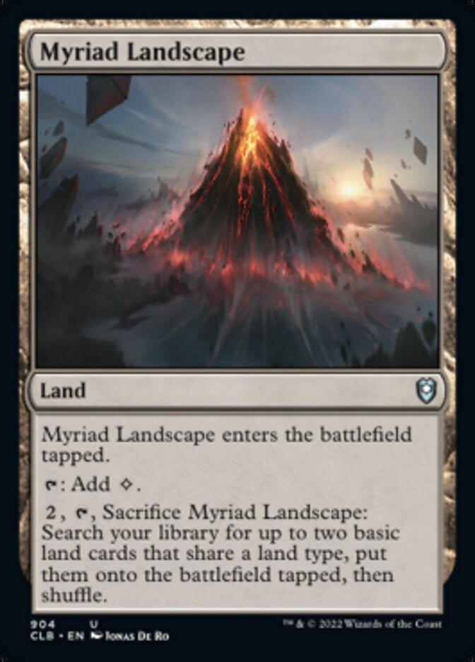 Myriad Landscape [#904 Commander Decks] (CLB-U)
