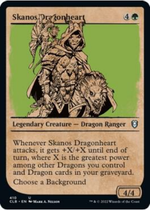 Skanos Dragonheart [#410 Showcase] (CLB-U-FOIL)