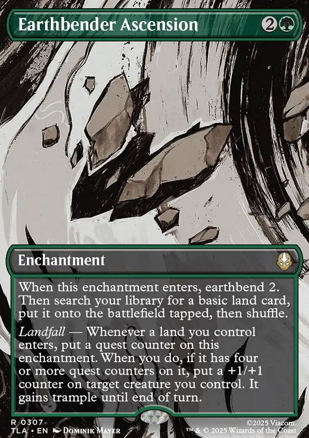 Earthbender Ascension [ #0307 Borderless ] (TLA-R)