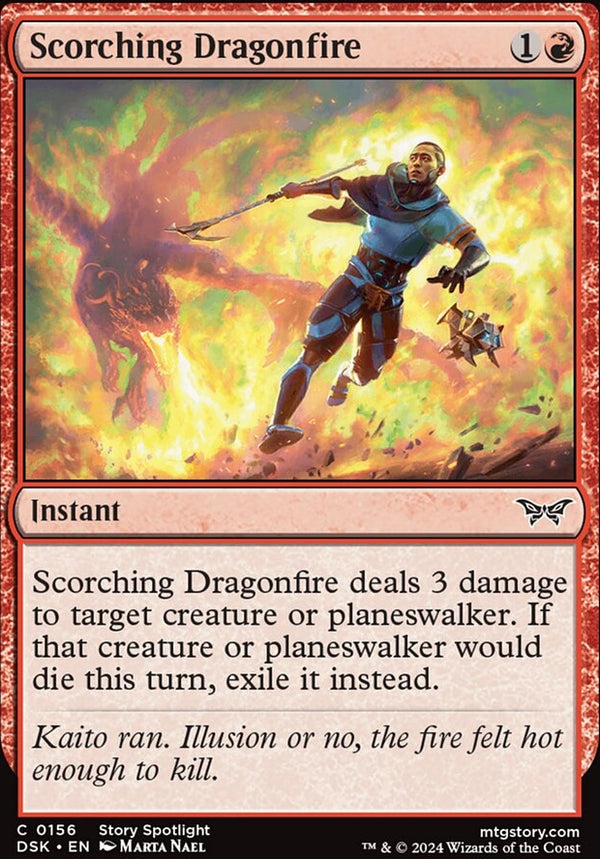 Scorching Dragonfire [#0156] (DSK-C)