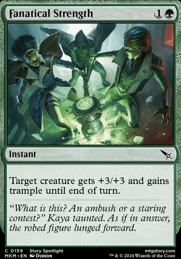 Fanatical Strength [#0159] (MKM-C-FOIL)