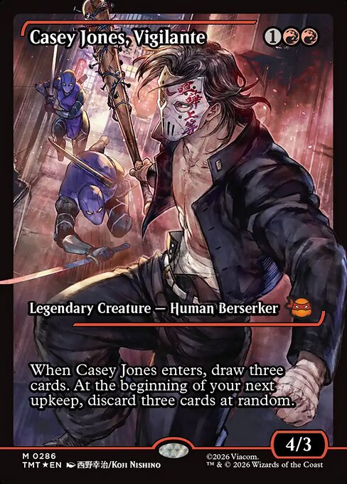Casey Jones, Vigilante (0286) [ #0286 Japan Showcase ] (TMT-M)