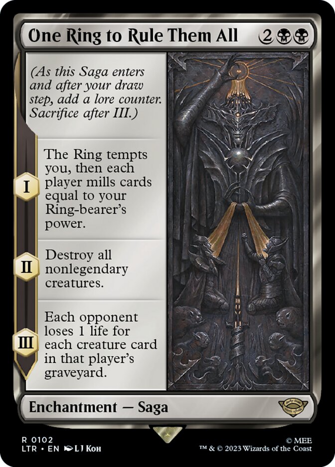 One Ring to Rule Them All [#0102] (LTR-R-FOIL)