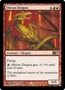 Shivan Dragon (M14-R)