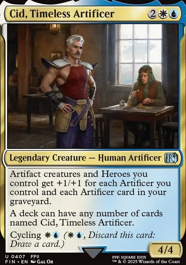 Cid, Timeless Artificer [ #0407 Alternate Art Cids ] (FIN-U)