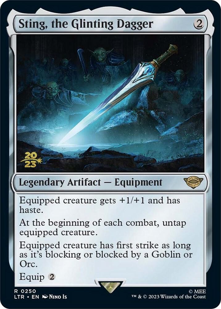 Sting, the Glinting Dagger [#0250] (LTR-R) Prerelease Near Mint