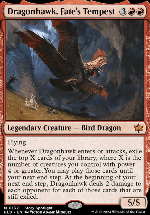 Dragonhawk, Fate's Tempest [#0132] (BLB-M)