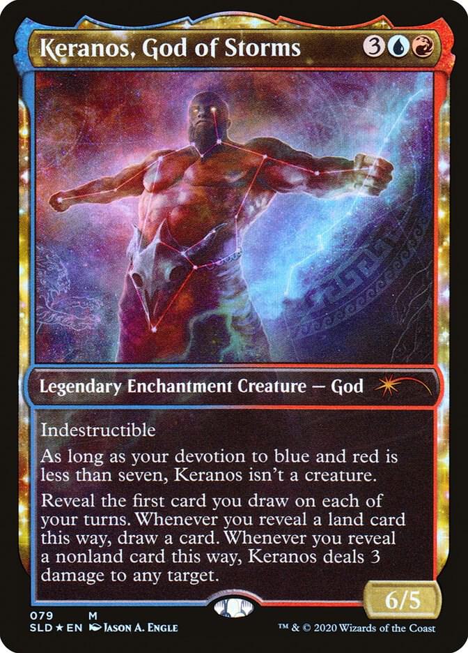 Keranos, God of Storms [#079] (SLD-M-FOIL)