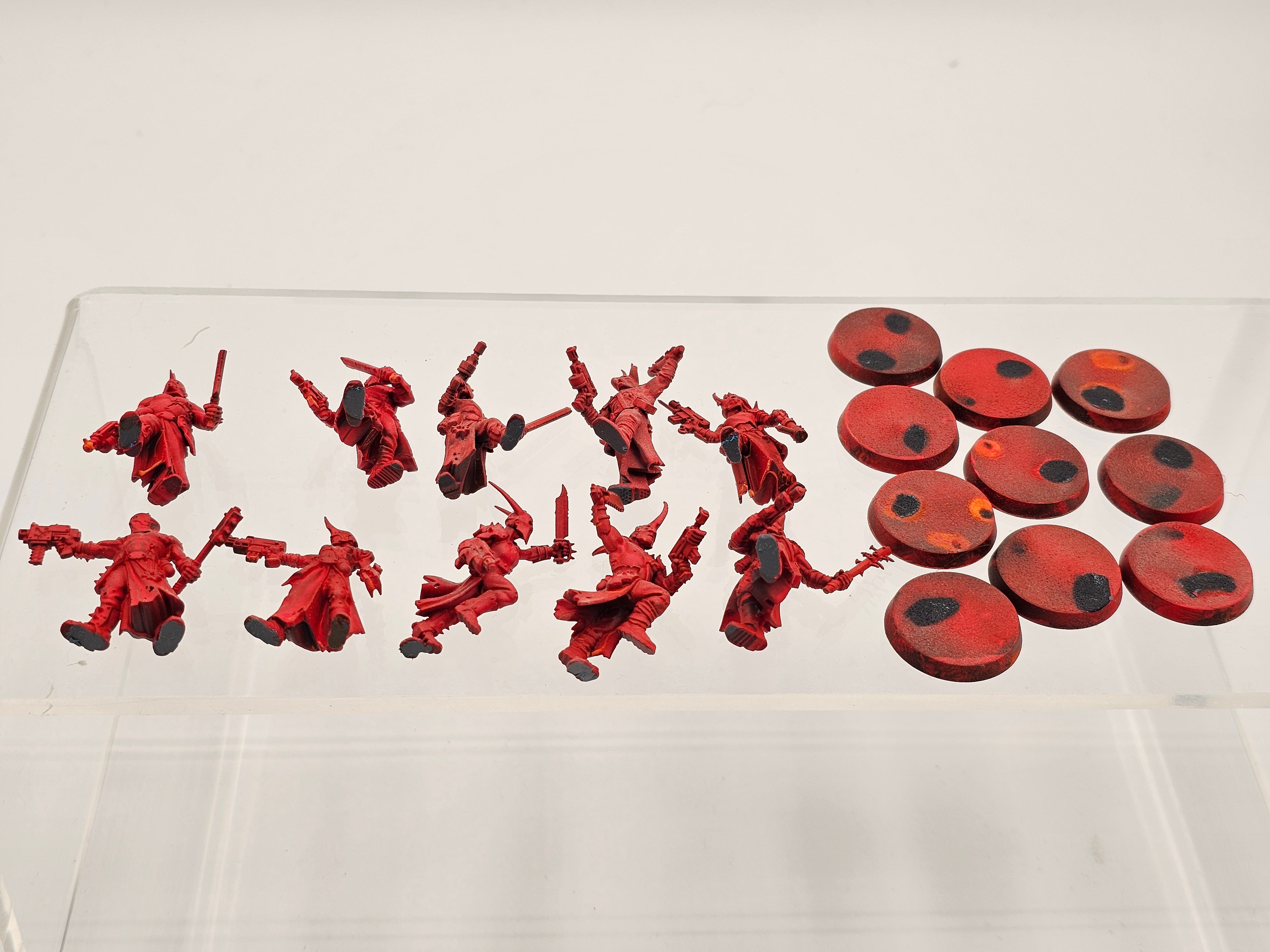 40K: Heretic Astartes: Chaos Space Marines - Chaos Cultists [LOT #1] (USED)