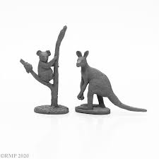 Reaper Special Edition Figures 01649: Austrailian Wildlife (2020 AUSTRALIAN BRUSHFIRE RELIEF)