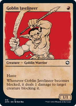 Goblin Javelineer [#318 Showcase] (AFR-C)