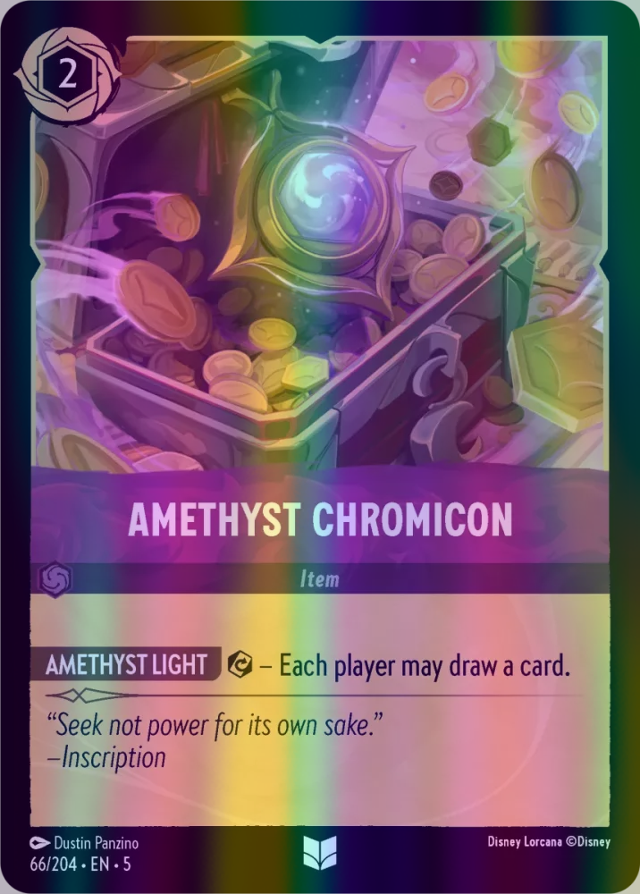 Amethyst Chromicon (Shimmering Skies 066/204) Uncommon - Near Mint Cold Foil