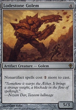 Lodestone Golem (WWK-R-FOIL)