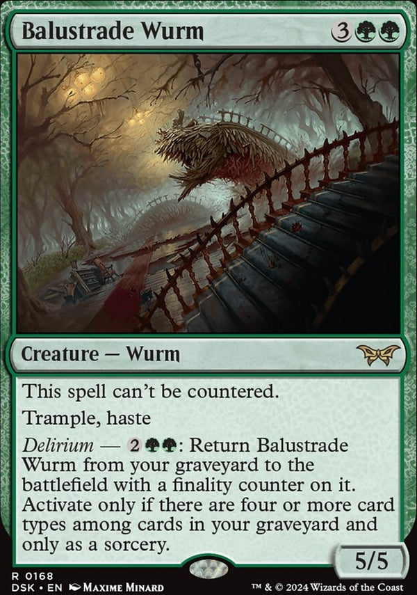 Balustrade Wurm [#0168] (DSK-R-FOIL)