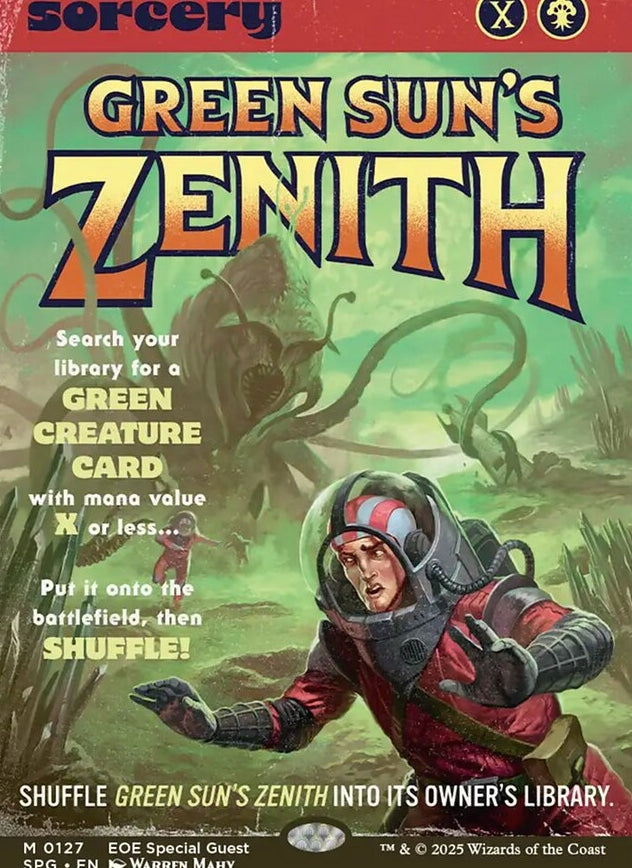 Green Sun's Zenith [ #0127 Showcase ] (SPG-M)