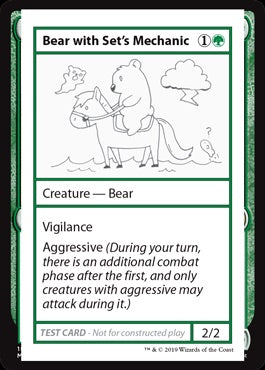 Bear with Set's Mechanic [#071] (CMB1-C)