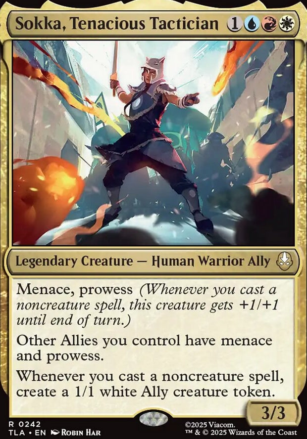 Sokka, Tenacious Tactician [ #0242 ] (TLA-R)