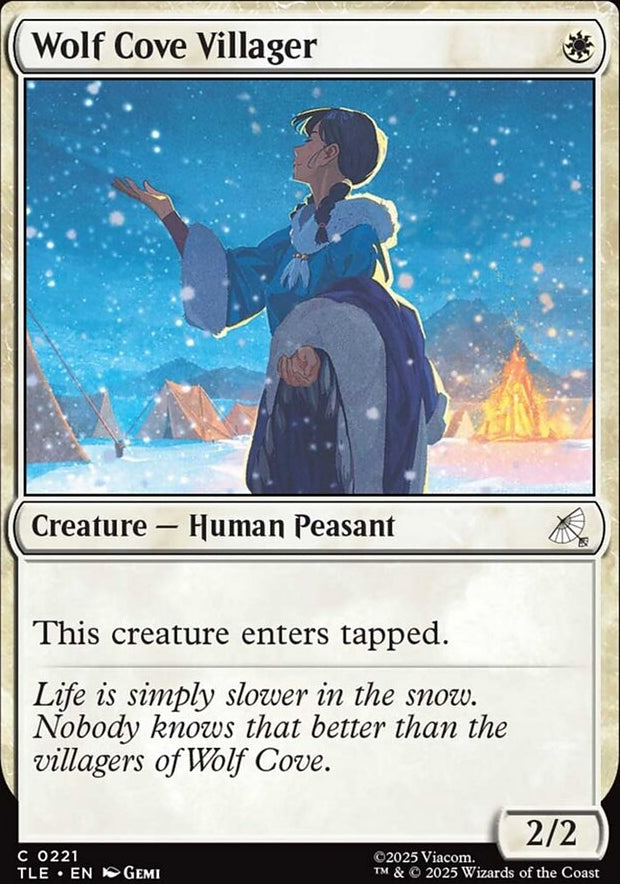 Wolf Cove Villager [ #0221 ] (TLE-C)