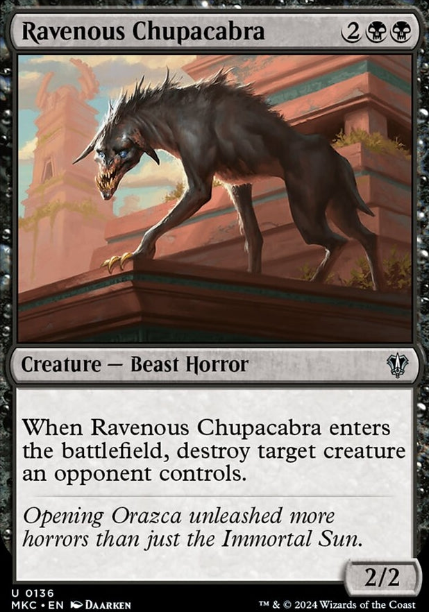 Ravenous Chupacabra [