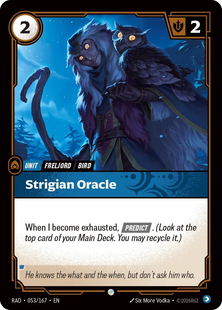 Strigian Oracle - 053/167 (RAD) Common