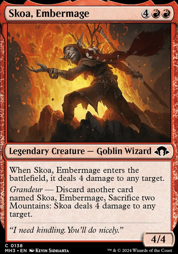 Skoa, Embermage [#0138] (MH3-C-FOIL)